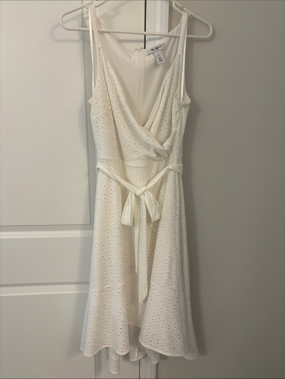 White House Black Market white Eyelet Dress